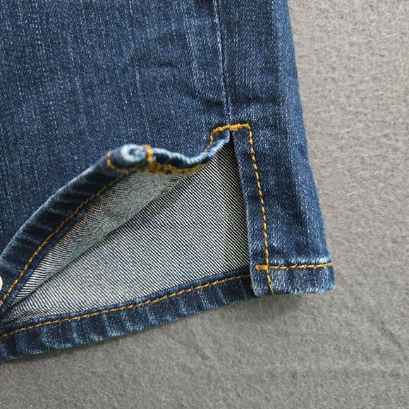 BCBGMAXAZRIA Women 29 Mid Rise Split Hem Skinny Jeans - Picture 4 of 15